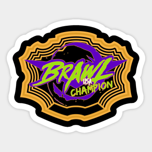 BRAWL USA Champion Sticker